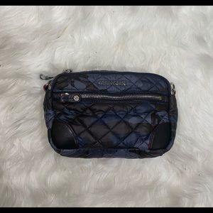 EUC MZ Wallace Blue Camo Mini Cosby Crossbody